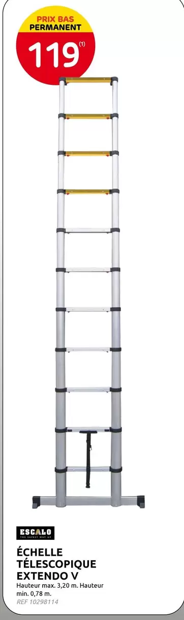 Échelle télescopique EXTENDO V