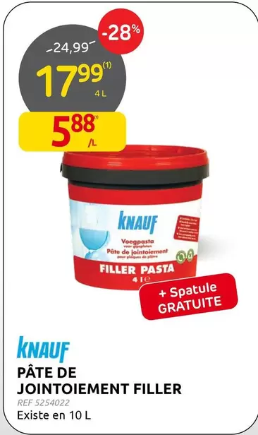 De - PÂTE DE JOINTOIEMENT FILLER