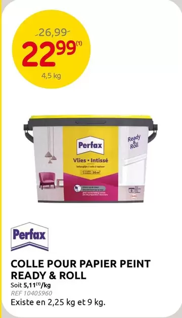 COLLE POUR PAPIER PEINT READY & ROLL