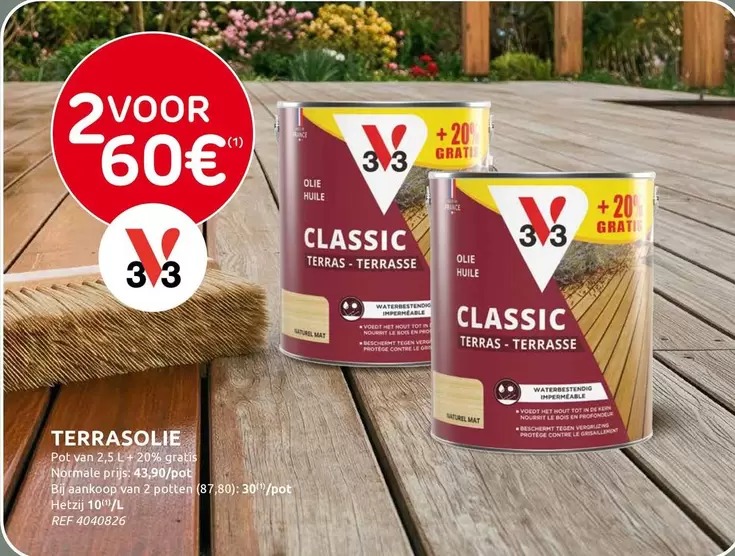 De - Terrasolie