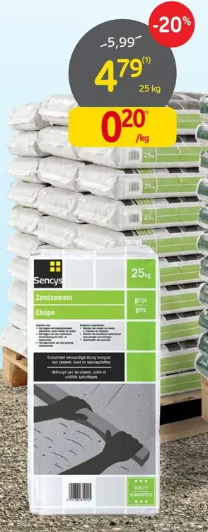 De - Zandcement