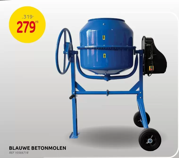 BLAUWE BETONMOLEN