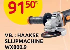 HAAKSE SLIJPMachine WX800.9