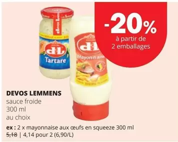 De - Sauce Froide