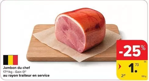 Jambon du chef