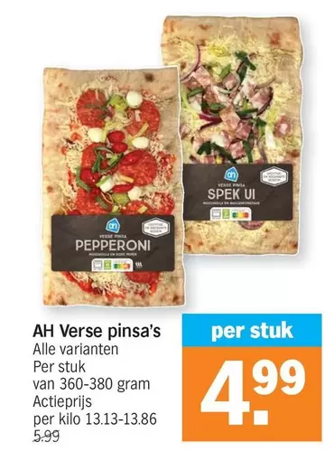 Verse pinsa's