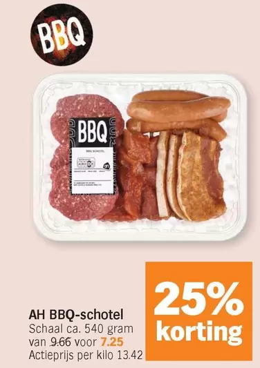 Bbq - AH BBQ-schotel