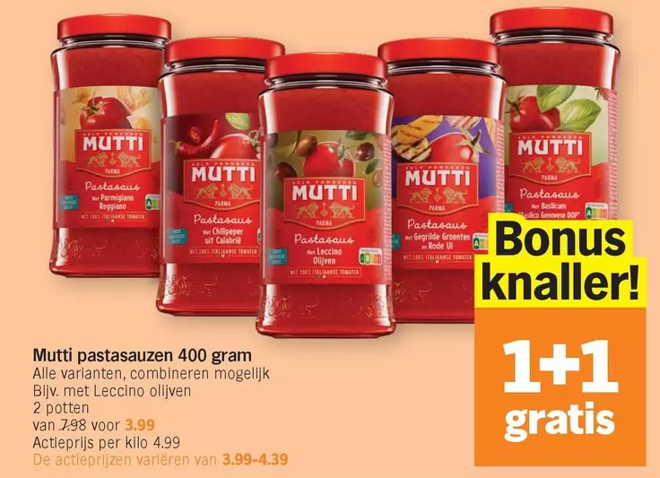 De - Pastasauzen