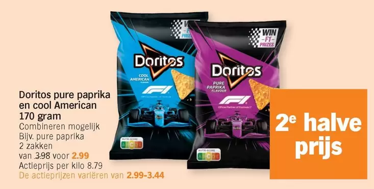 Cool - Doritos pure paprika en cool American