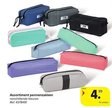 Assortiment pennenzakken