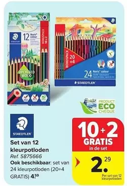 De - Set van 12 kleurpotloden Ref. 5875666