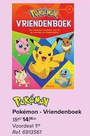 Pokemon - Pokémon - Vriendenboek