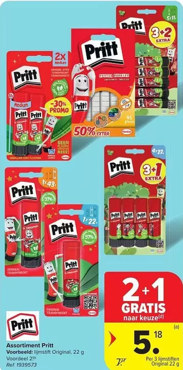 Extra - Pritt Assortiment