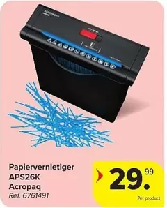 Papiervernietiger APS26K