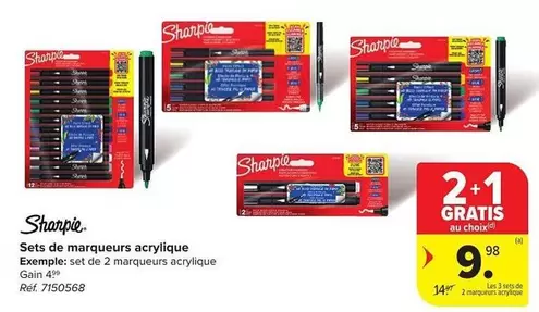 De - Sets de marqueurs acrylique