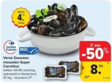 Verse Zeeuwse mosselen Super