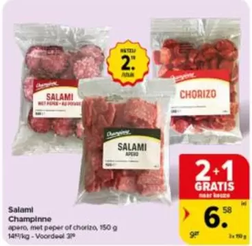 Salami Champinnee