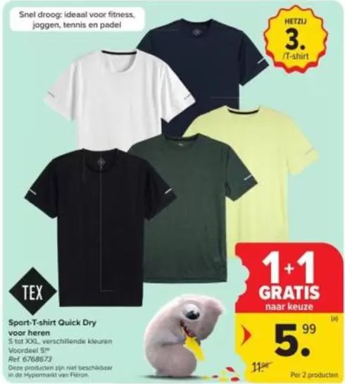 De - Sport-T-shirt Quick Dry
