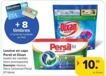 De - Lessive en caps