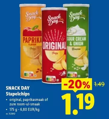 Snack - Stapelchips