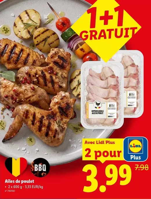 De - Ailes de poulet