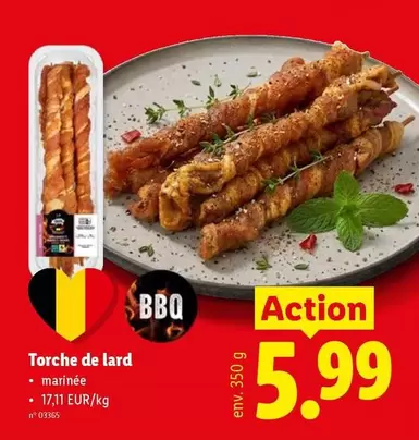 De - Torche de lard