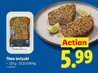 Thon teriyaki