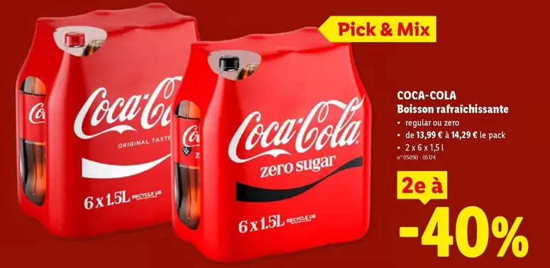 Coca Cola - Boisson rafraîchissante