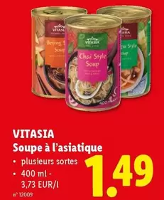 Soupe à l'asiatique