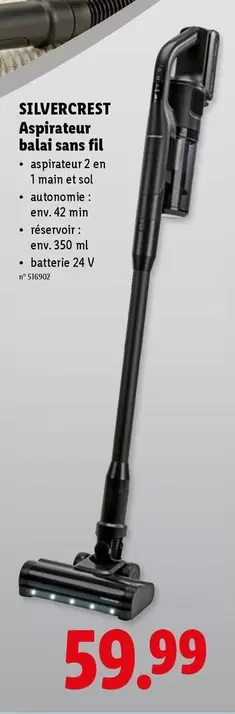 Aspirateur balai sans fil