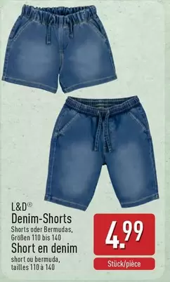 Denim-Shorts