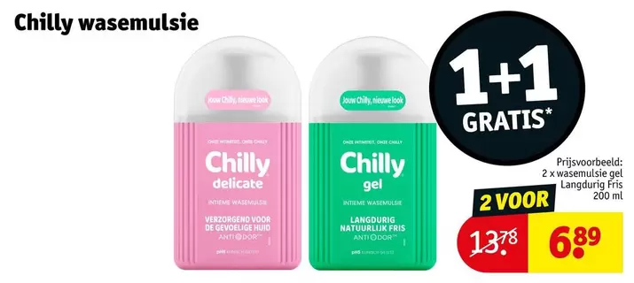 De - Chilly wasemulsie