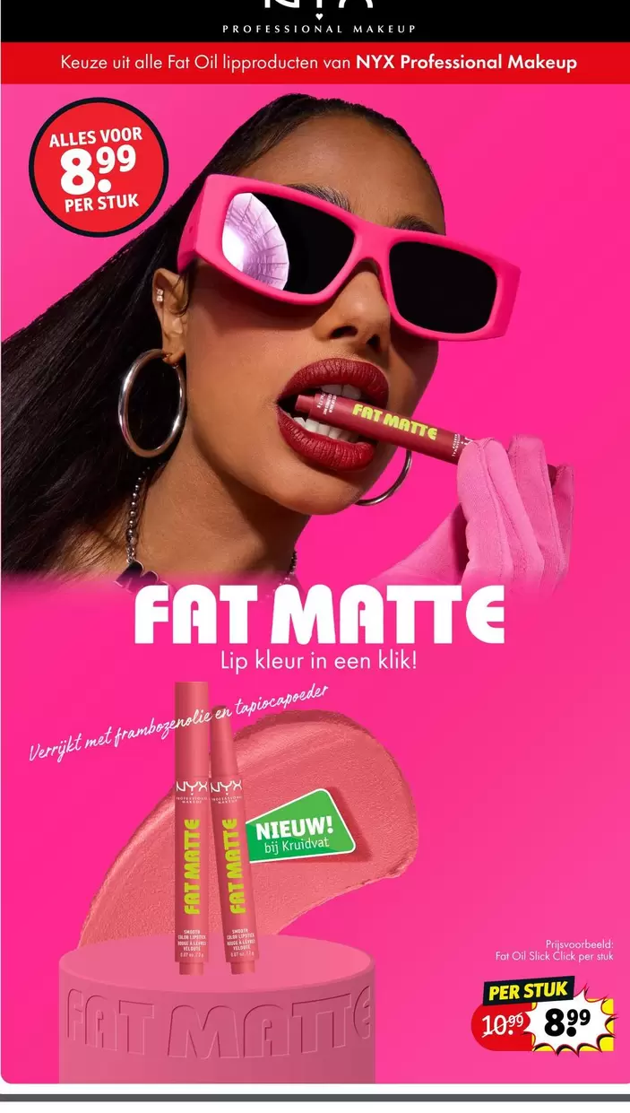 Oz - FAT MATTE lip kleur