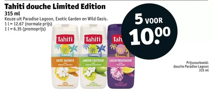 Oasis - Tahiti douche Limited Edition