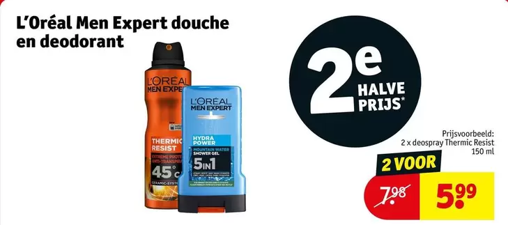 Men Expert douche en deodorant