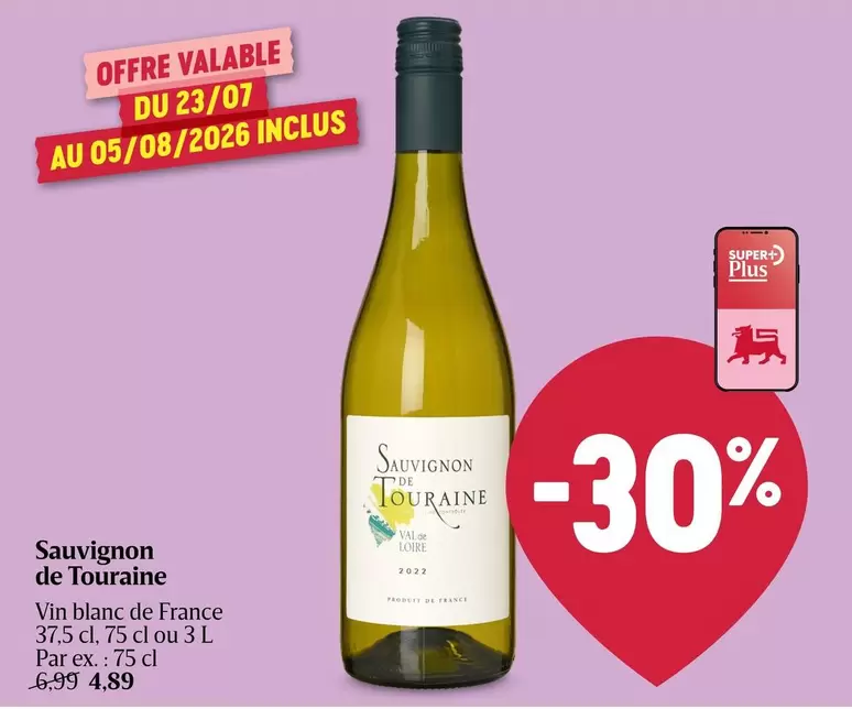 De - Sauvignon de Touraine
