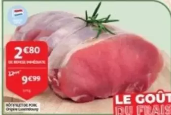 De - RÔTI FILET DE PORC