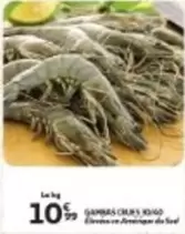 GAMBAS CRUDAS 30/40