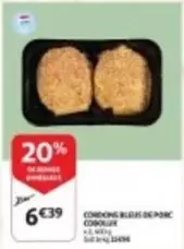 CORDONS BLEUS DE PORC