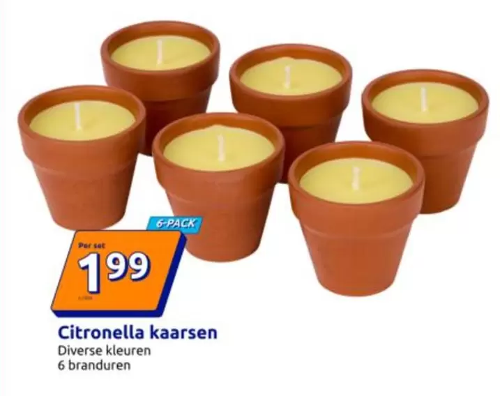 Citronella kaarsen