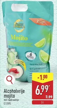 Alcoholvrije mojito