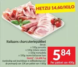 De - Italiaans charcuteriepakket