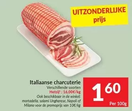 De - Italiaanse charcuterie