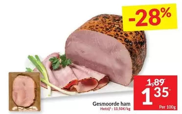 Gesmoorde ham