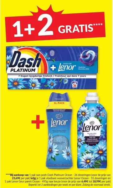 De - Dash Platinum + Lenor
