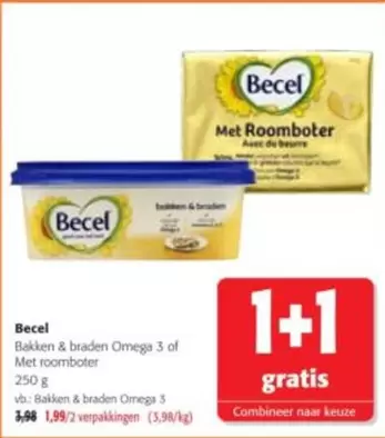 Be - Bakken & braden Omega 3 of Met roomboter