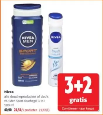 alle doucheproducten van deo's