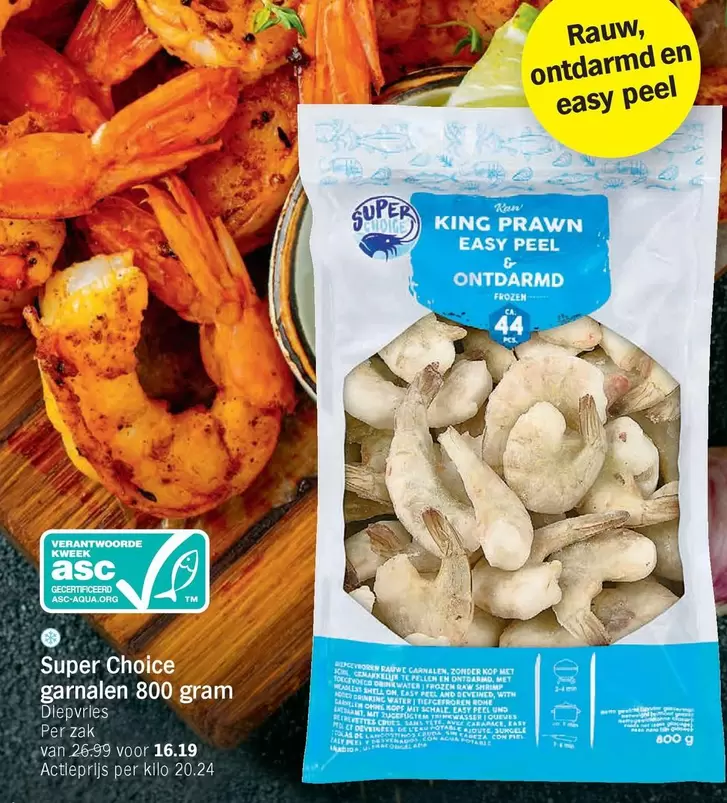 De - King Prawn Easy Peel & Ontdoarmd