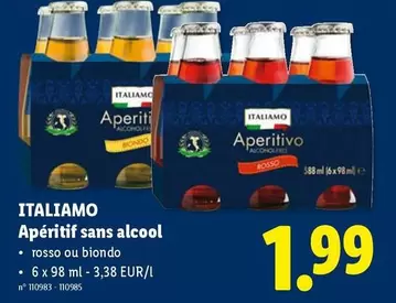 Apéritif sans alcool