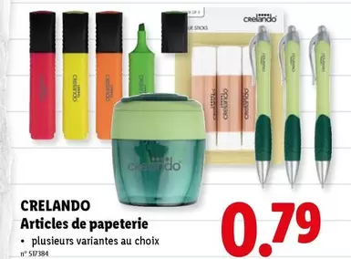 De - Artículos de papeterie